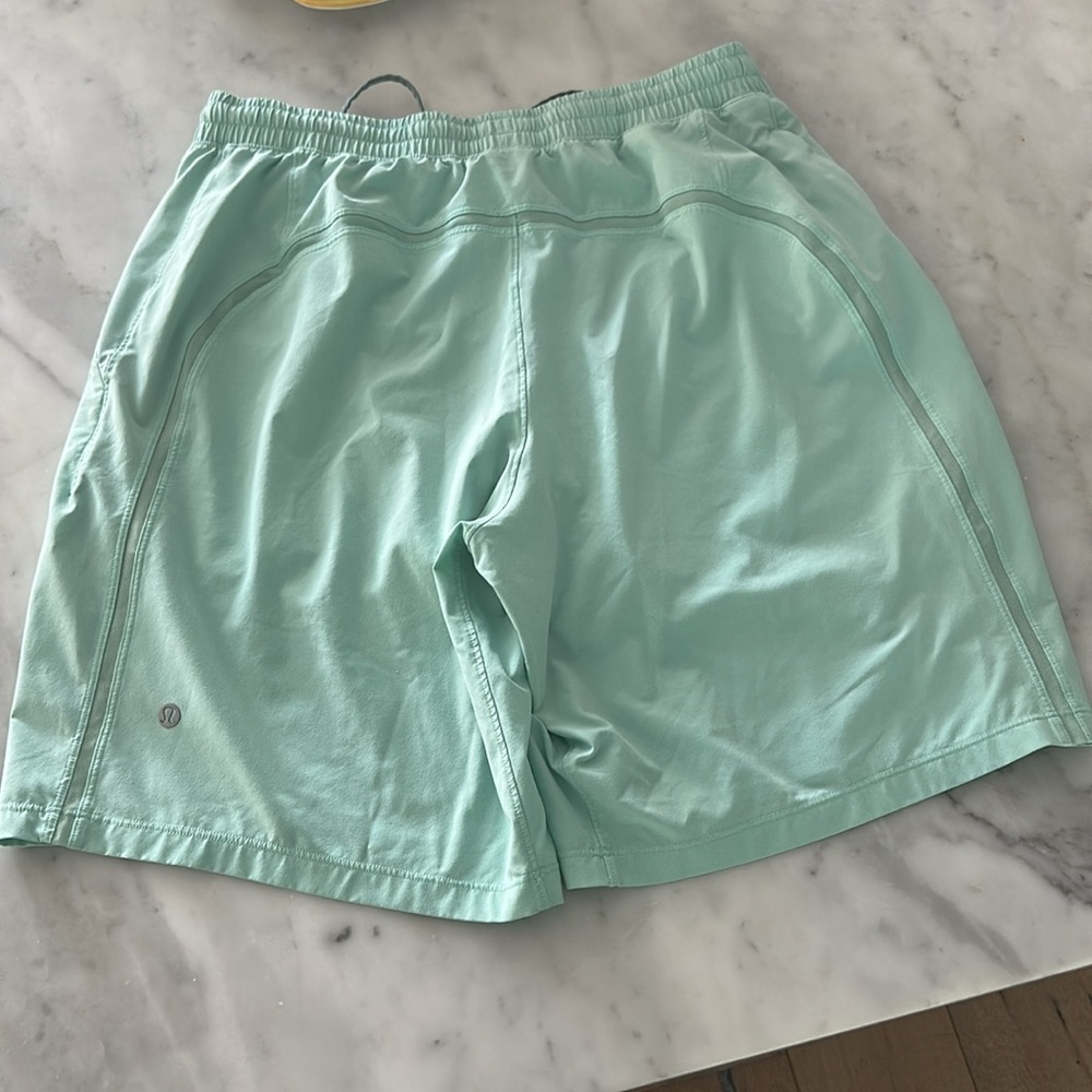 Lululemon Athletica pacebreaker Aqua Athletic Shorts - Picture 4 of 7